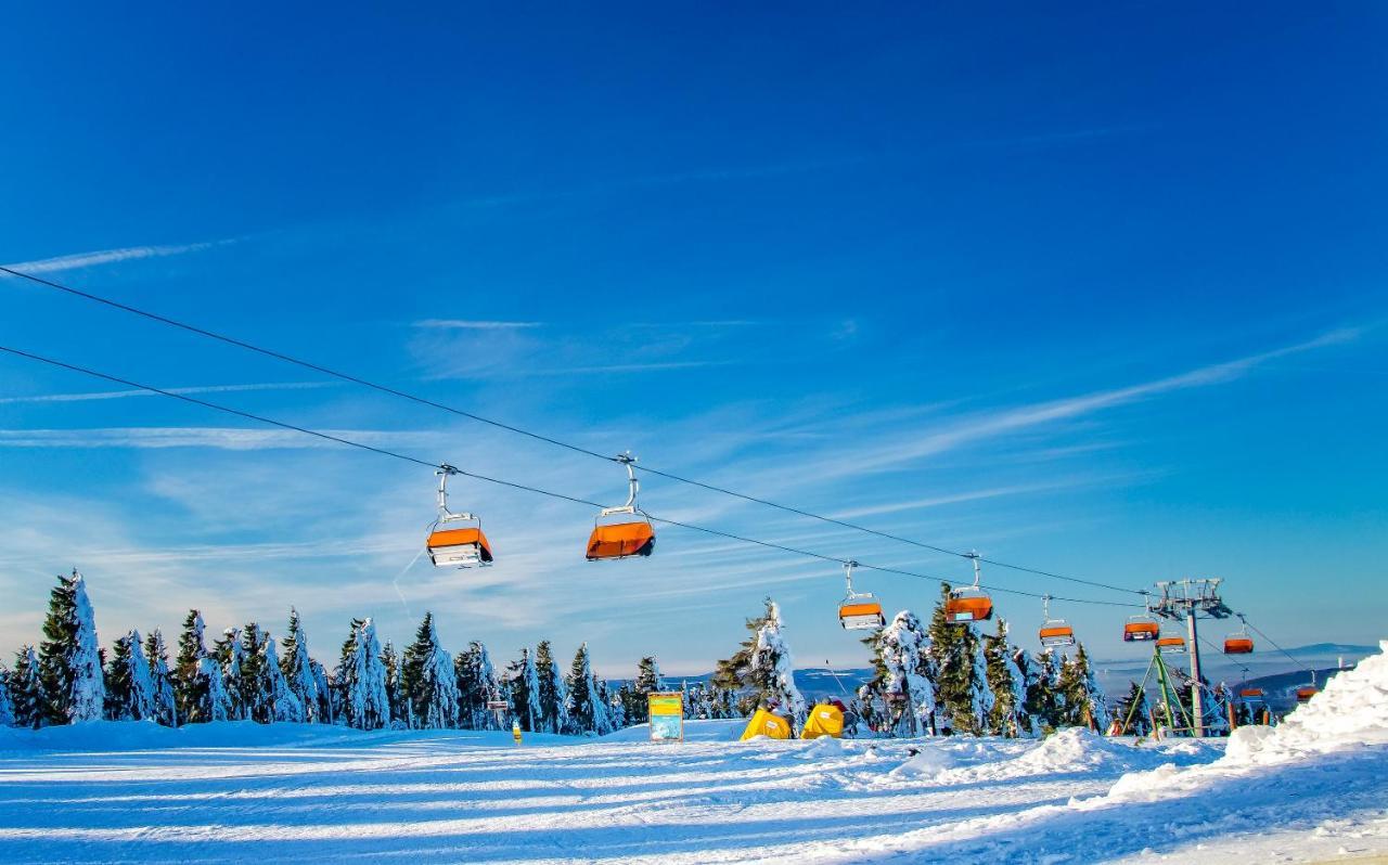 K2 Aparthotel Klinovec Views - Mezonet Apt Loučná pod Klínovcem エクステリア 写真