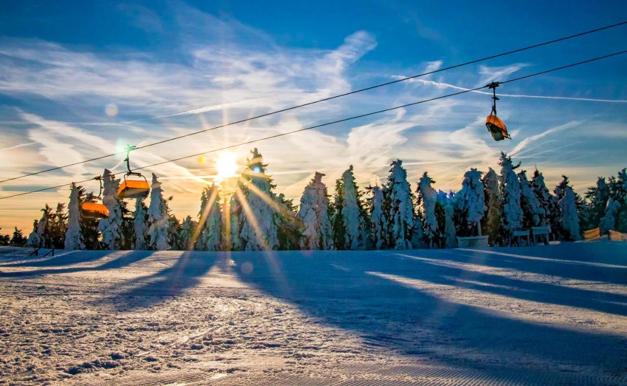 K2 Aparthotel Klinovec Views - Mezonet Apt Loučná pod Klínovcem エクステリア 写真